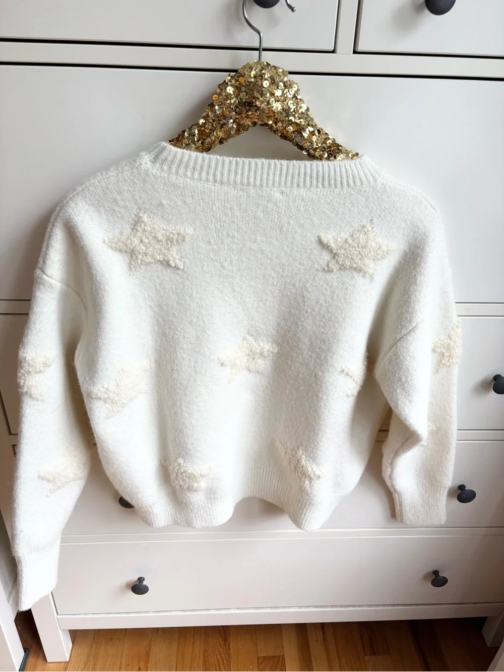 Storia Cream Star Sweater - Picture 2 of 7